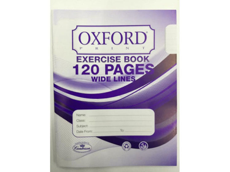 Picture of 2151-Exercise Book 120 Pages With WIDE LINES OXFORD